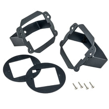 Cargar imagen en el visor de la galería, Oracle Jeep JK Fog Light to Cube Light Conversion Mount Brackets (Pair) w/ Bezel