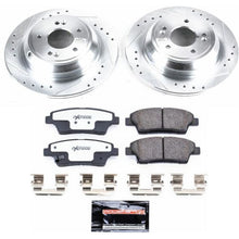 Cargar imagen en el visor de la galería, Power Stop 17-18 Genesis G80 Rear Z26 Street Warrior Brake Kit