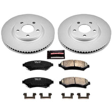 Cargar imagen en el visor de la galería, Power Stop 00-04 Buick LeSabre Front Z17 Evolution Geomet Coated Brake Kit