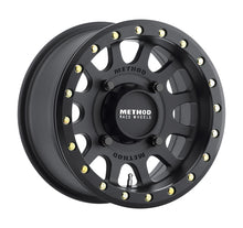 Cargar imagen en el visor de la galería, Method MR401 UTV Beadlock 14x8 4+4/0mm Offset 4x156 132mm CB Matte Black w/BH-H20875 Wheel