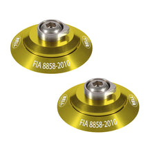 Cargar imagen en el visor de la galería, Bell HANS Clip Set - Yellow FIA8858-2010