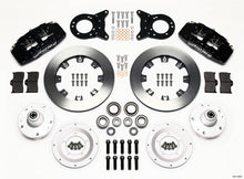 Cargar imagen en el visor de la galería, Wilwood Dynapro 6 Front Hub Kit 12.19in 1965-1969 Mustang Disc &amp; Drum Spindle