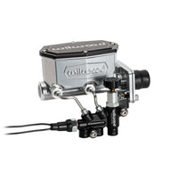 Cargar imagen en el visor de la galería, Wilwood Compact Tandem Master Cylinder w/ Combination Valve 1-1/8in Bore - Chrome