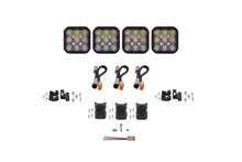Cargar imagen en el visor de la galería, Diode Dynamics SS5 Pro Universal CrossLink 4-Pod Lightbar - White Driving