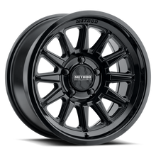 Load image into Gallery viewer, Method MR323 20x9 / 6x5.5 BP / 12ET / 5.44in BS / 106.25mm CB - Gloss Black Wheel