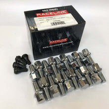 Cargar imagen en el visor de la galería, Raceline 14x1.50 1.1in Ball Seat Chrome Lug Bolts