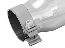 Cargar imagen en el visor de la galería, aFe MACH Force-Xp 3in Inlet x 4in Outlet x 9in Length 304 Stainless Steel Exhaust Tip Polished