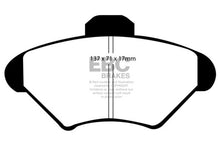 Cargar imagen en el visor de la galería, EBC 94-98 Ford Mustang 3.8 Bluestuff Front Brake Pads