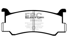 Cargar imagen en el visor de la galería, EBC 91-96 Ford Escort 1.8 Ultimax2 Front Brake Pads