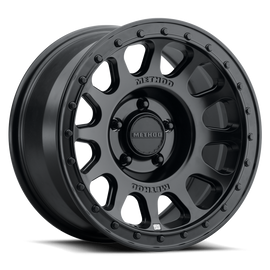 Method MR709 HD Bead Grip 20x 9in / ET12 / 5x5 BP / 71.5mm Bore - Black Wheel