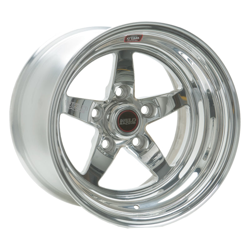 Weld S71 15x10 / 5x120mm BP / 7.5in. BS Polished Wheel (Medium Pad) - Non-Beadlock