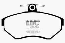 Cargar imagen en el visor de la galería, EBC 96-98 Volkswagen Passat 1.9 TD Ultimax2 Front Brake Pads