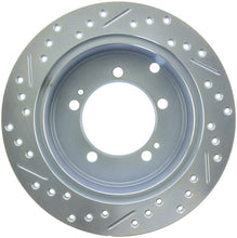 Cargar imagen en el visor de la galería, StopTech Select Sport Drilled &amp; Slotted Rotor - Rear Left