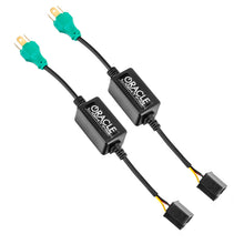 Cargar imagen en el visor de la galería, Oracle LED CANBUS Flicker-Free Adapters (Pair) - H4