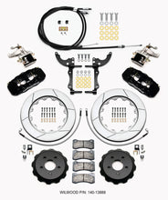 Cargar imagen en el visor de la galería, Wilwood AERO4 / MC4 Rear Kit 14.00 2015-Up Mustang w/Lines &amp; Cables