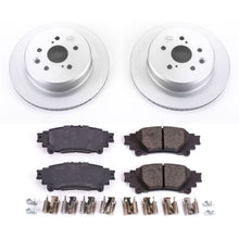 Cargar imagen en el visor de la galería, Power Stop 13-19 Lexus GS350 Rear Z17 Evolution Geomet Coated Brake Kit
