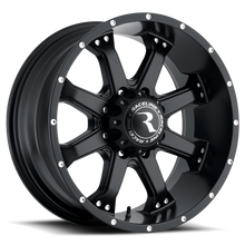 Load image into Gallery viewer, Raceline 991B Assault 17x9in / 8x165.1 BP / -12mm Offset / 125.2mm Bore - Satin Black Wheel