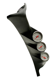 Autometer Diesel Gauge Kit A-Pillar 98-02 RAM Boost/EGT 60psi/2000 degree F Black Spek-Pro