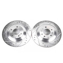 Cargar imagen en el visor de la galería, Power Stop 06-07 Mazda 6 Rear Evolution Drilled &amp; Slotted Rotors - Pair