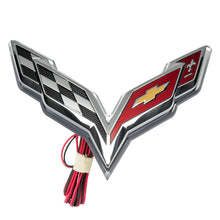 Cargar imagen en el visor de la galería, Oracle Corvette C7 Rear Illuminated Emblem - Red