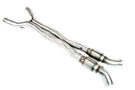 Kooks 14-19 Chevrolet Corvette Stingray 6.2L V8 3in x OEM SS GREEN Catted X-Pipe