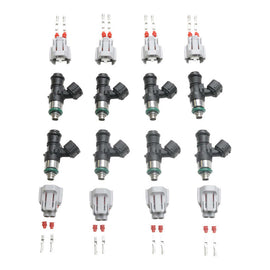 DeatschWerks Set of 8 2200cc/min For The Fitech Go EFI 8/Holley Super Sniper 1250/ Sniper Xflow 1375