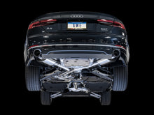 Cargar imagen en el visor de la galería, AWE Tuning Audi B9 A5 Touring Edition Exhaust Dual Outlet - Chrome Silver Tips (Includes DP)