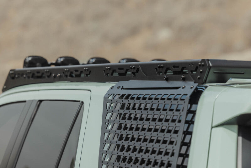 DV8 Offroad 25-26 Toyota 4Runner Exterior Window Molle for DV8 Offroad Roof Rack - Driver