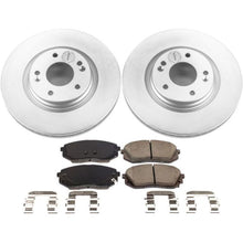 Cargar imagen en el visor de la galería, Power Stop 16-19 Hyundai Sonata Front Z17 Evolution Geomet Coated Brake Kit