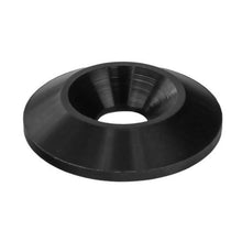 Load image into Gallery viewer, Moroso 1in Taper Washer - Black Anodized (10 Pack w/o Hardware)