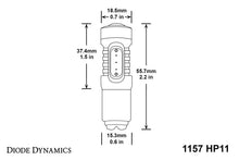 Cargar imagen en el visor de la galería, Diode Dynamics 1157 LED Bulb HP11 LED - Amber (Single)