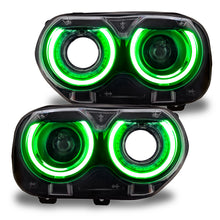 Cargar imagen en el visor de la galería, Oracle 15-21 Dodge Challenger RGB+W Headlight DRL Upgrade Kit - ColorSHIFT - BC1