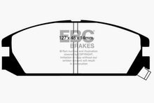 Load image into Gallery viewer, EBC 84-89 Honda Accord Coupe 2.0 DX Yellowstuff Front Brake Pads
