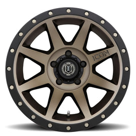 ICON Rebound 17x8.5 / 5x4.5 / 0mm / 4.75in BS Bronze Wheel