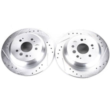 Cargar imagen en el visor de la galería, Power Stop 16-19 Honda Pilot Rear Evolution Drilled &amp; Slotted Rotors - Pair