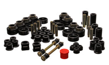 Load image into Gallery viewer, Energy Suspension 88-98 Chevy/GMC 4WD Black Hyper-flex Master Bushing Set