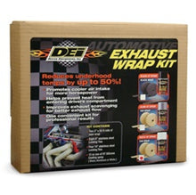 Cargar imagen en el visor de la galería, DEI Exhaust Wrap Kit - Tan Wrap and White HT