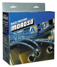 Cargar imagen en el visor de la galería, Moroso Chevrolet Big Block Ignition Wire Set - Ultra 40 - Unsleeved - Non-HEI - Crab Cap - Black
