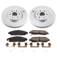 Cargar imagen en el visor de la galería, Power Stop 17-18 Cadillac XT5 Front Z17 Evolution Geomet Coated Brake Kit