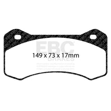 Load image into Gallery viewer, EBC Racing Wilwood 6620 Front SR-21 Sintered Race Brake Pads