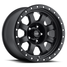 Cargar imagen en el visor de la galería, Raceline 928B Monster 17x9in / 5x127 BP / -12mm Offset / 83.82mm Bore - Satin Black Wheel