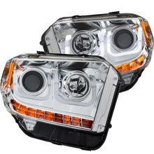 Cargar imagen en el visor de la galería, ANZO 2014-2015 Toyota Tundra Projector Headlights w/ U-Bar Chrome w/ DRL