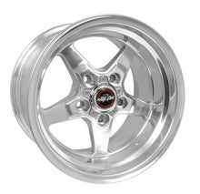 Cargar imagen en el visor de la galería, Race Star 92 Drag Star 15x10.00 5x4.50bc 5.50bs Direct Drill Polished Wheel
