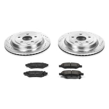Cargar imagen en el visor de la galería, Power Stop 08-14 Cadillac CTS Rear Z23 Evolution Sport Brake Kit