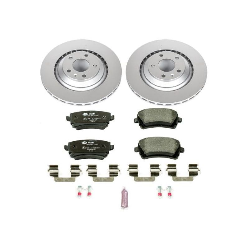 Power Stop 05-11 Audi A6 Quattro Rear Euro-Stop Brake Kit