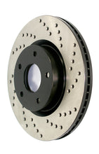 Cargar imagen en el visor de la galería, StopTech 13-15 BMW 335i Drilled Front Left Sport Brake Rotor