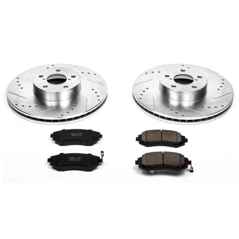 Power Stop 05-06 Saab 9-2X Front Z23 Evolution Sport Brake Kit