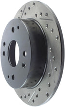 Cargar imagen en el visor de la galería, StopTech Slotted &amp; Drilled Sport Brake Rotor