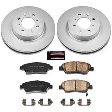 Load image into Gallery viewer, Power Stop 93-95 Honda Civic Front Z17 Evolution Geomet Coated Brake Kit