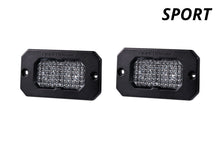 Cargar imagen en el visor de la galería, Diode Dynamics Stage Series 2 In LED Pod Sport - White Flood Flush RBL (Pair)